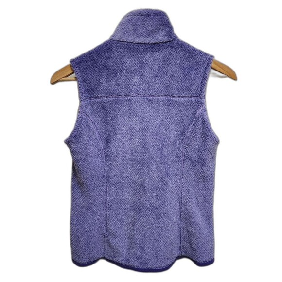 Patagonia Fleece Vest Women S Purple Zip Pockets Polartec Thermal Outdoor Hiking - Picture 2 of 13